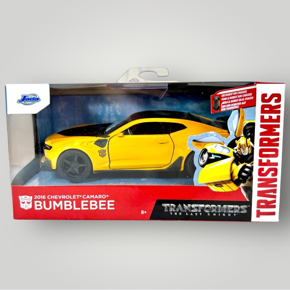 Bumblebee Transformers Toy Chevrolet Chevy Camaro 1:32 Jada Metals Die Cast Car